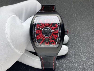 ABF™ Factory Franck Muller Vanguard V45 Black carbon fiber case Diameter 45mm watch